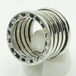 ブルガリ（BVLGARI）750ビーゼロワンリング　リングサイズ8号　レディース　指輪　（中古）
