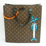 ルイヴィトン（LOUIS VUITTON）モノグラム　LVフレンズ　サックプラ　M45667　2021年春夏コレクション　ハンドバッグ　ショルダーバッグ　（中古）